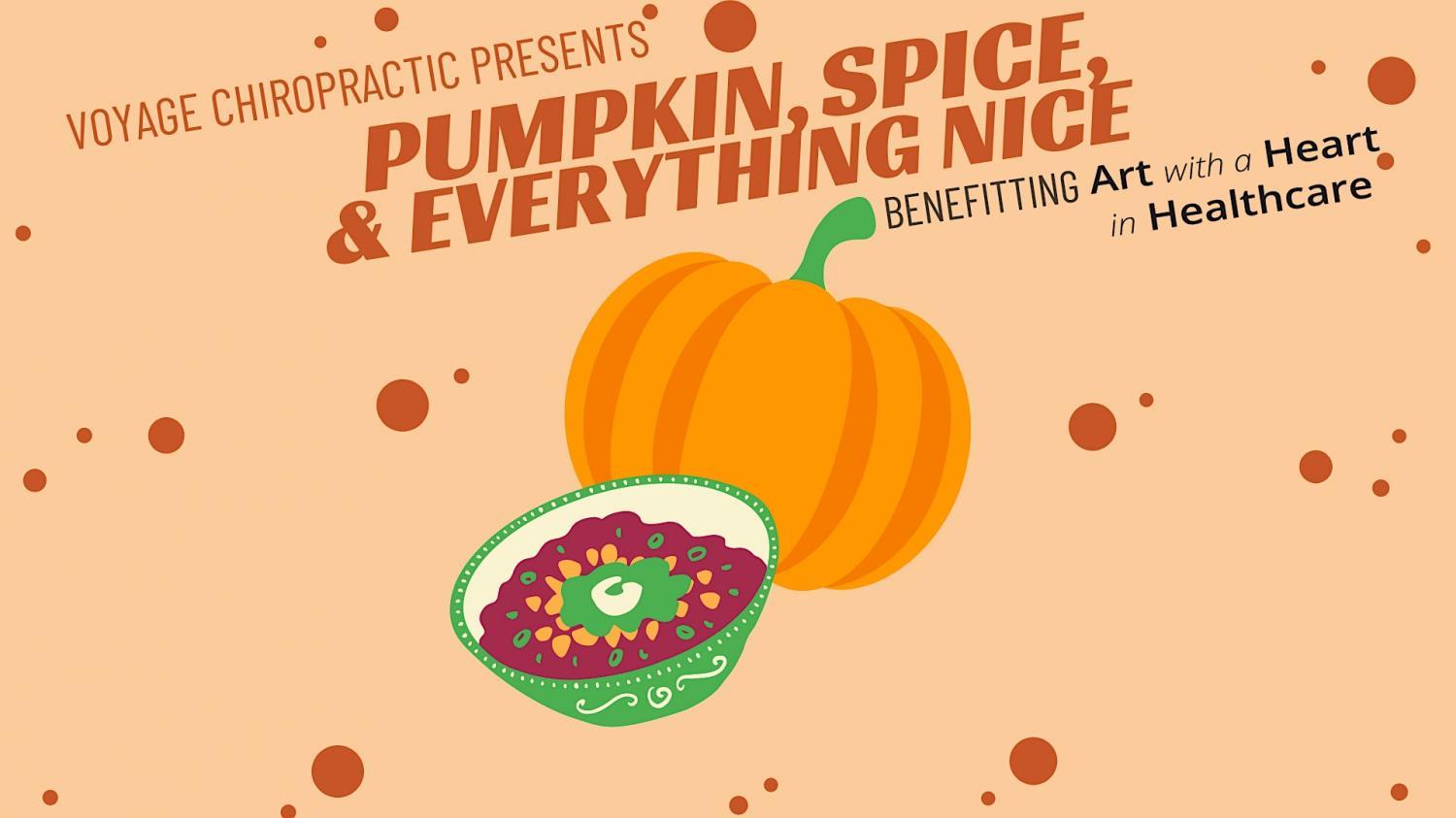 Pumpkin, Spice, and Everything Nice
Fri Oct 21, 7:00 PM - Fri Oct 21, 7:00 PM
in 2 days