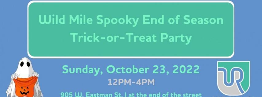 Urban Rivers Presents: Wild Mile Spooky End of Season Trick-or-Treat Party