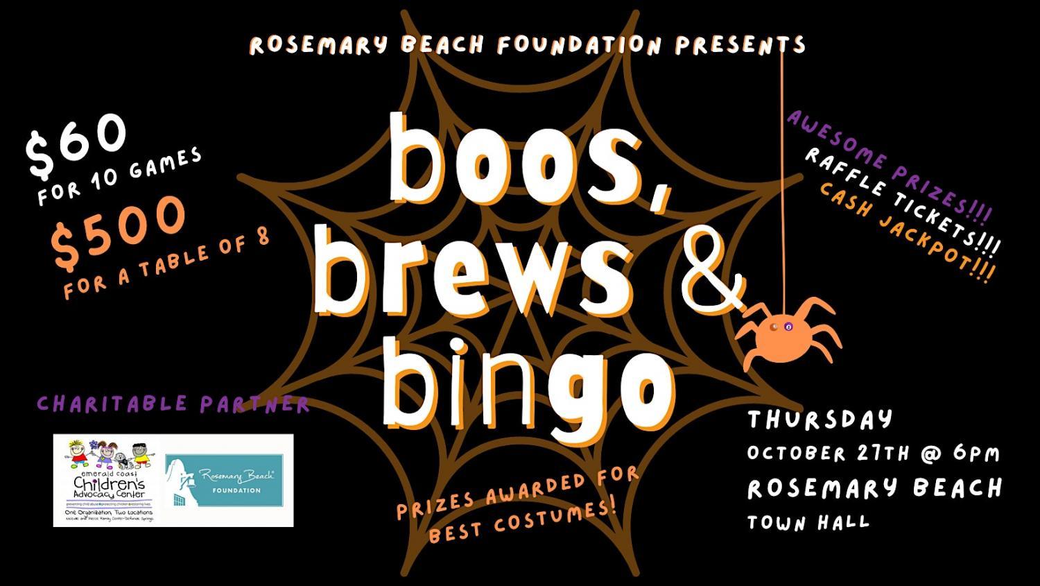 Bingo Night -- Boos Brews & Bingo
Thu Oct 27, 7:00 PM - Thu Oct 27, 7:00 PM
in 8 days