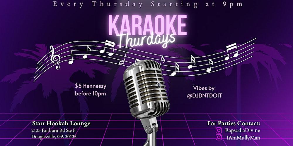 Karaoke Thursdays At Starr Lounge