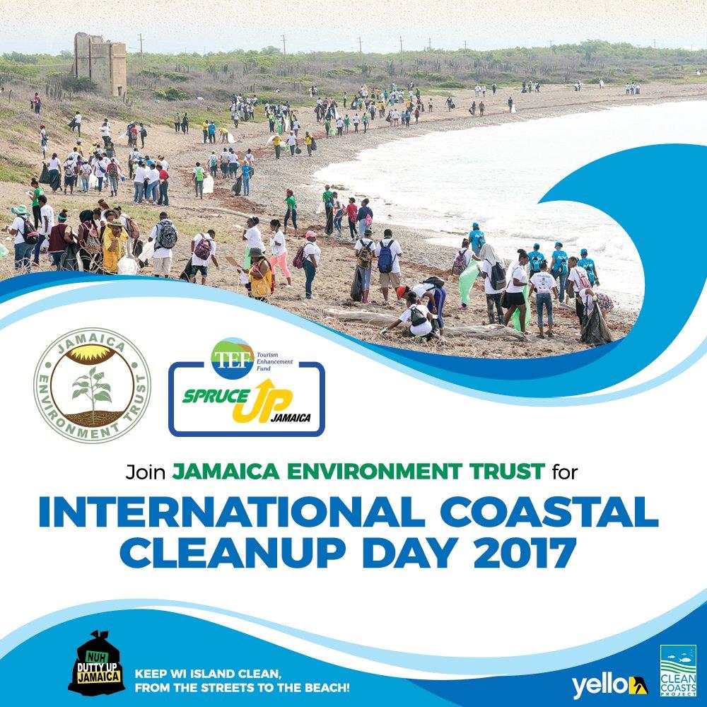 Jamaica Environment Trust Annual Beach Cleanup
