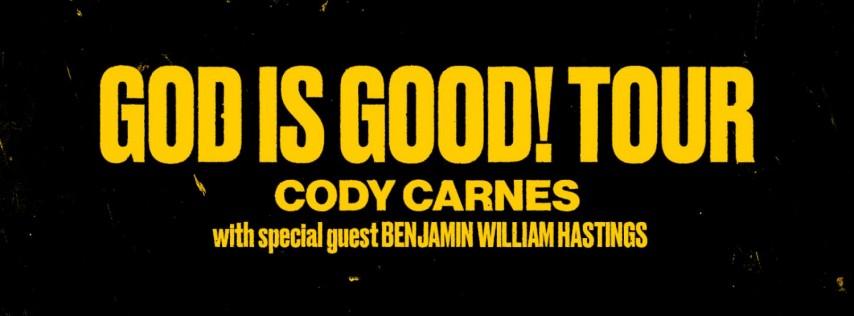 Cody Carnes God is Good! Tour