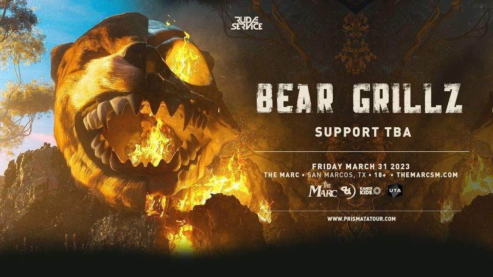 AfterDark Presents:  Bear Grillz | Support TBA| The Marc | San Marcos | Texas
