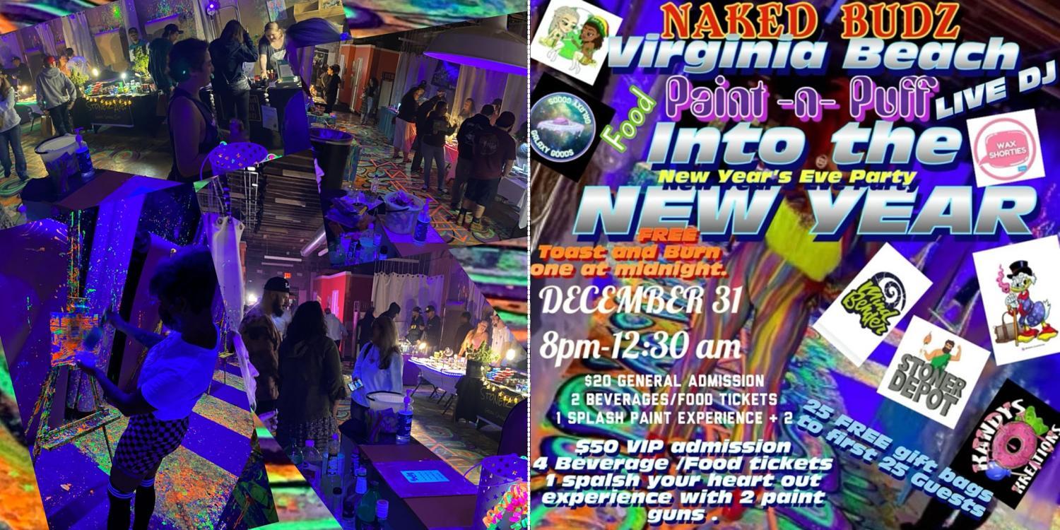 Paint N Puff New Years Eve Party