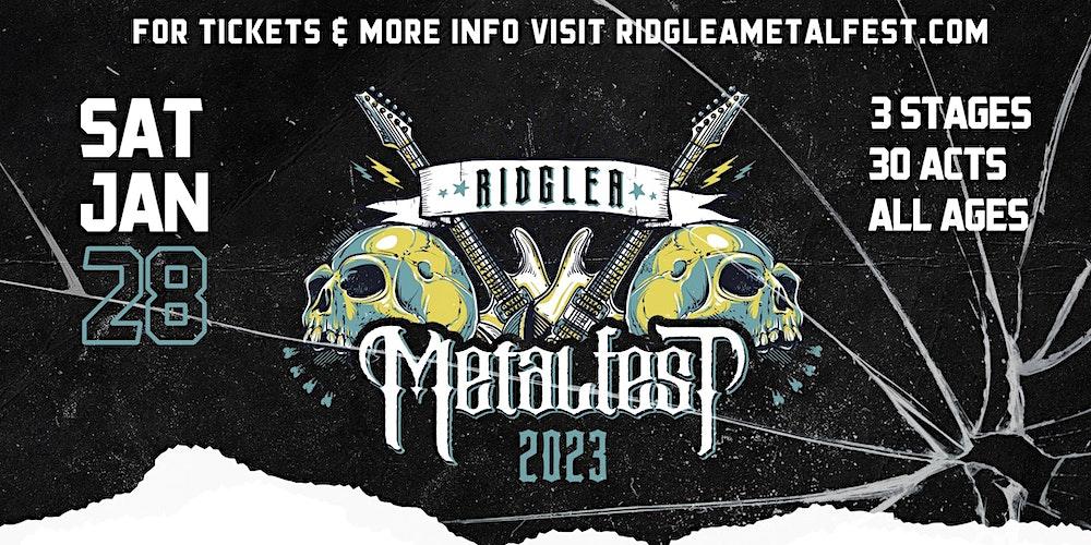 Ridglea Metalfest 2023-Featuring Lockjaw with 30 bands on 3 stages!