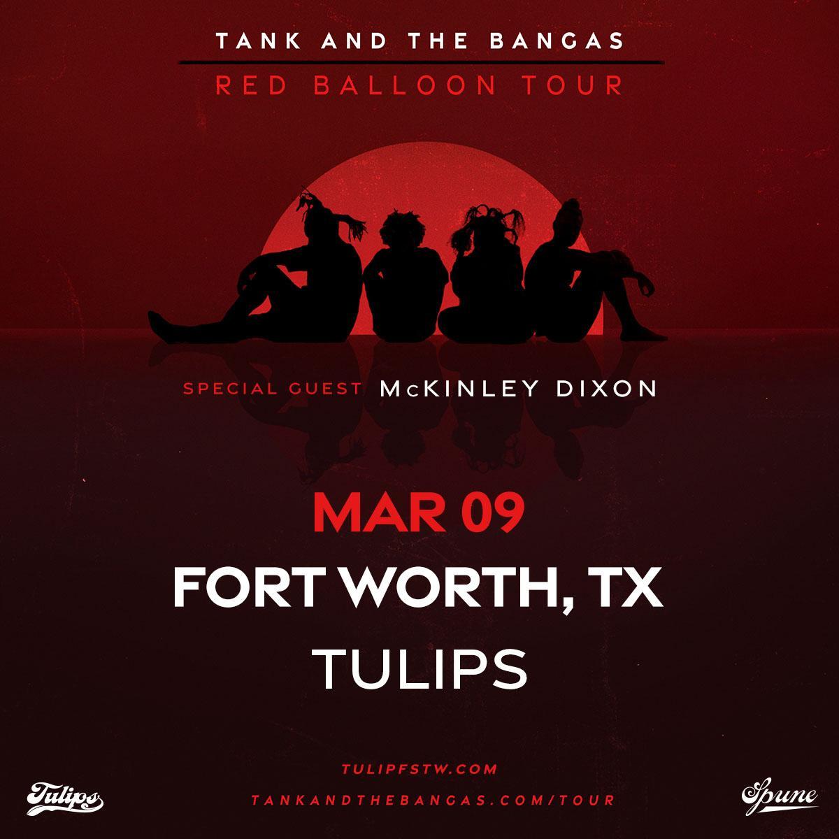 Tank and the Bangas w /  McKinley Dixon | Tulips