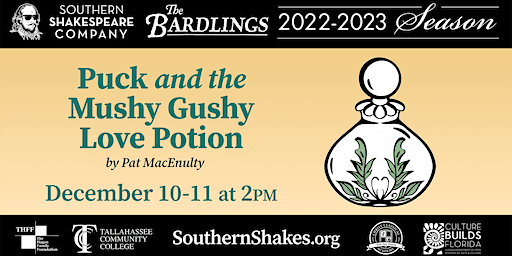 Sunday 12/11 Performance of Puck and the Mushy Gushy Love Potion