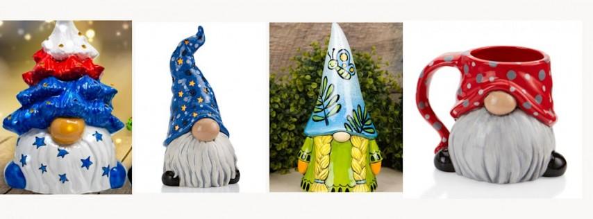 Pop Up Studio: Pick Your Gnome (Paint Your Own Pottery)
