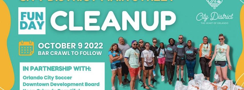 City District Main Street: Funday Cleanup & Bar Crawl