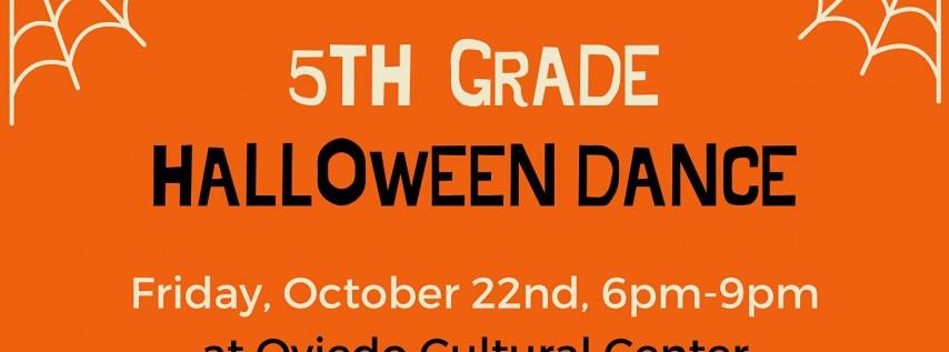 5th Grade Halloween Dance