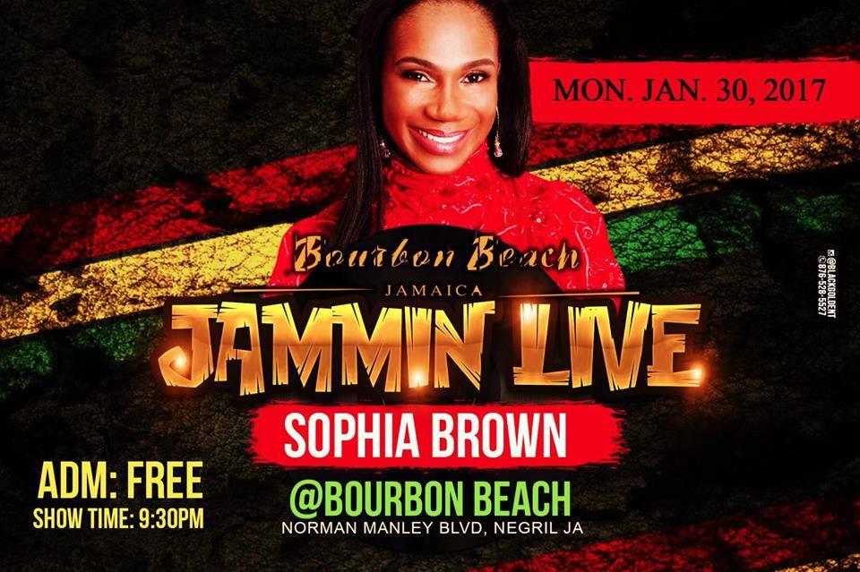 Sophia Brown Live in Concer