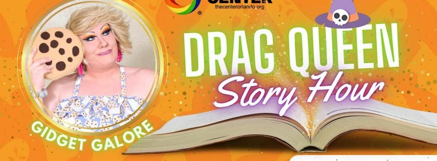 Drag Queen Story Hour-Halloween Edition featuring Gidget Galore