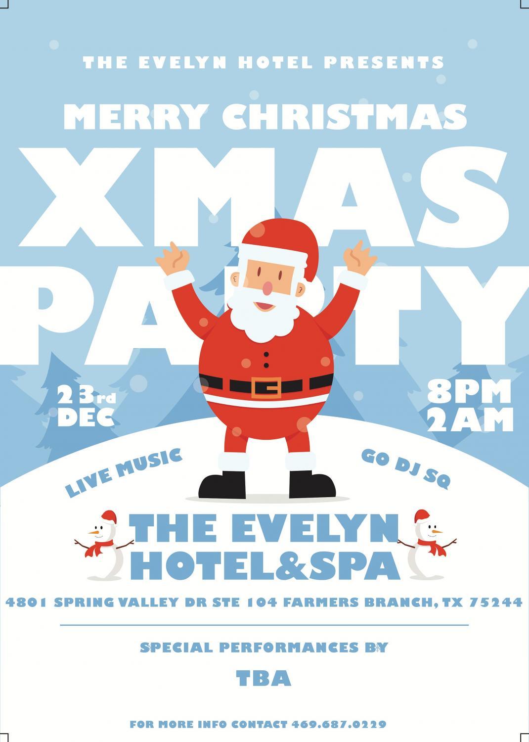 THE EVELYN HOTEL CHRISTMAS PARTY