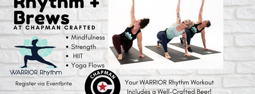 Rhythm & Brews at Chapman Crafted: Enjoy a New Rebel Yoga Workout & Beer