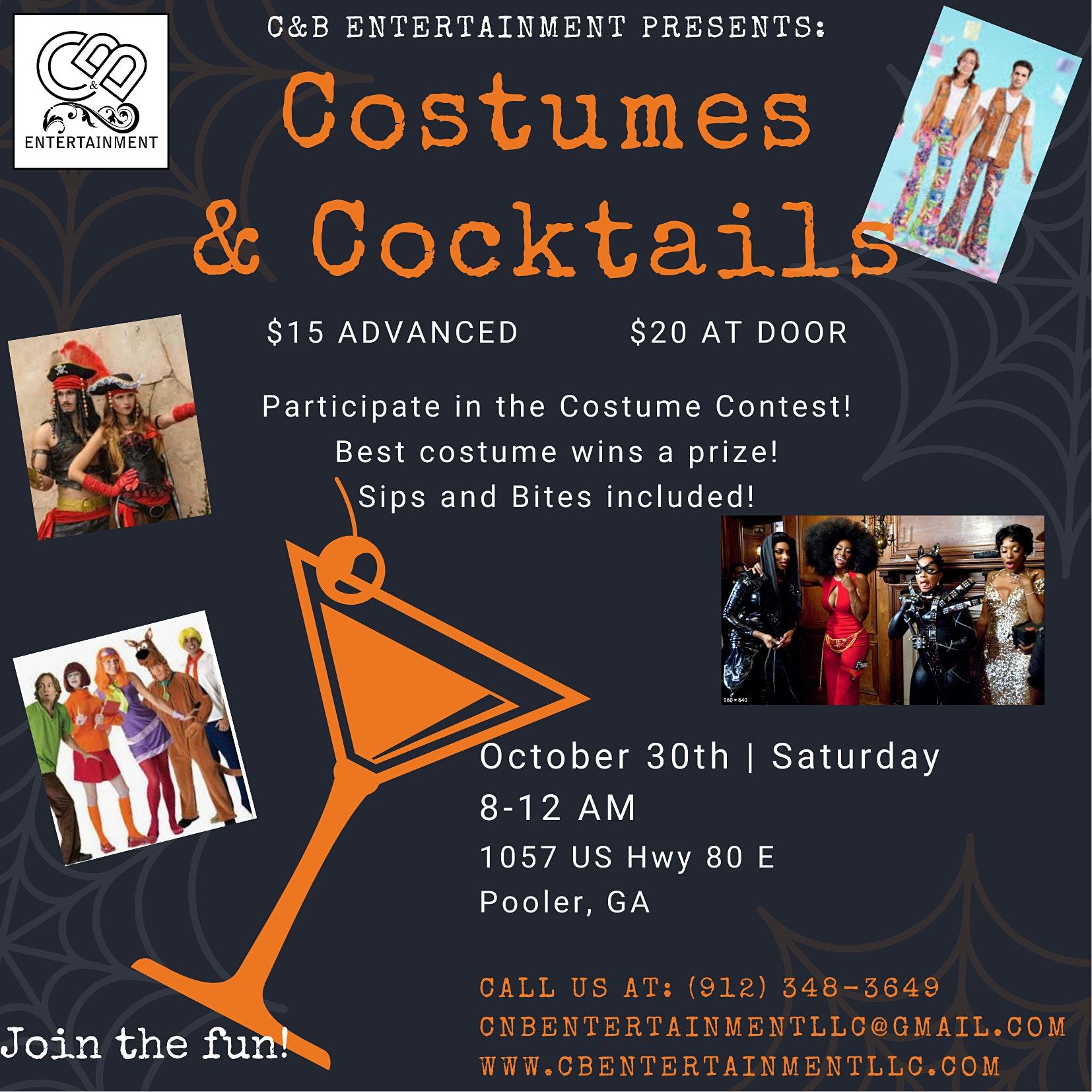 Costumes & Cocktails Party!