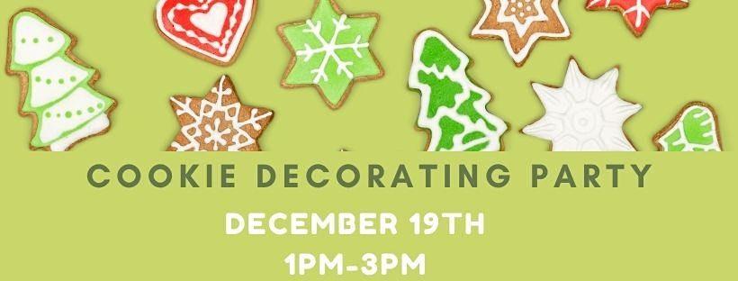Christmas Cookie decorating party