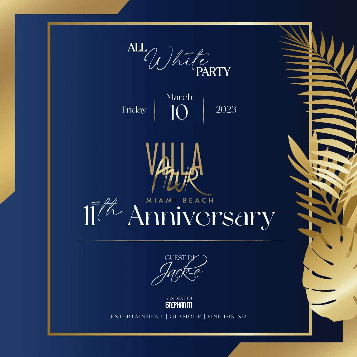Celebrate Miami’s Iconic French Supper Club Villa Azur’s 11th Anniversary!