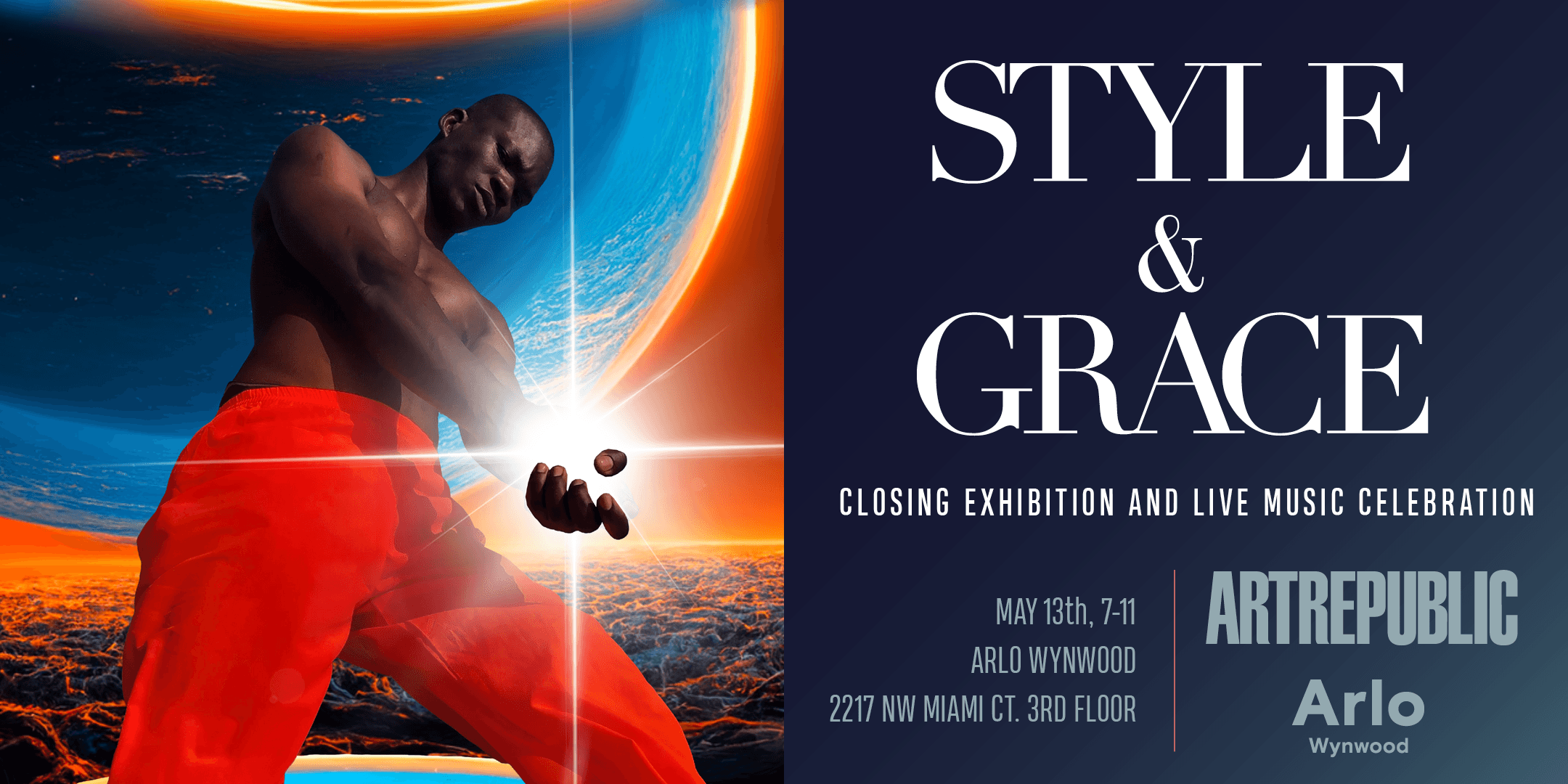 Style and Grace - ArtRepublic x Arlo Wynwood Hosts Closing Exhibition and Live Music Celebration